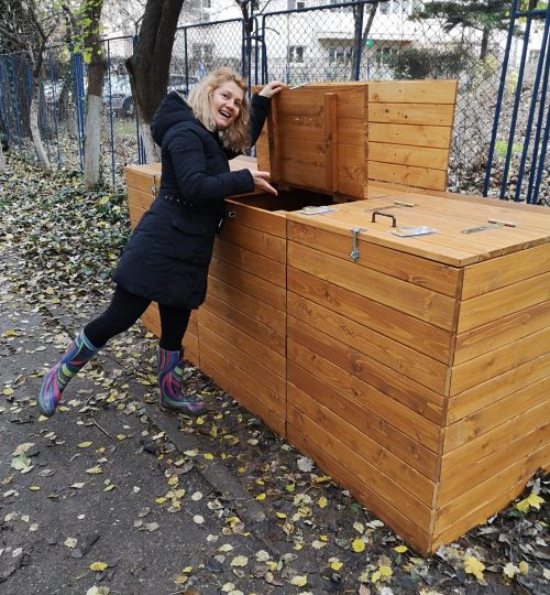 Abia așteptăm să începem să compostăm